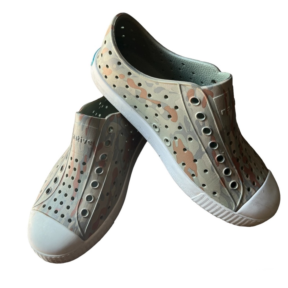 Native Shoes The Jefferson Print Camo Big Kids Size 1